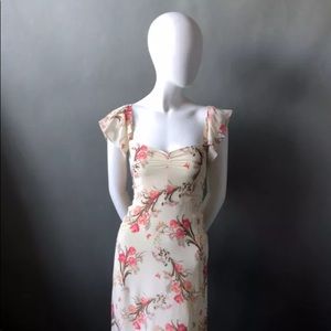 Reformation butterfly dress 0 NWOT